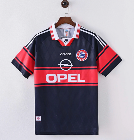 1997/1999 Retro Bayern Munich Home Football Jersey