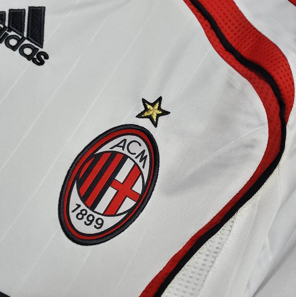 2006/2007 Retro AC Milan Away Football Shirt