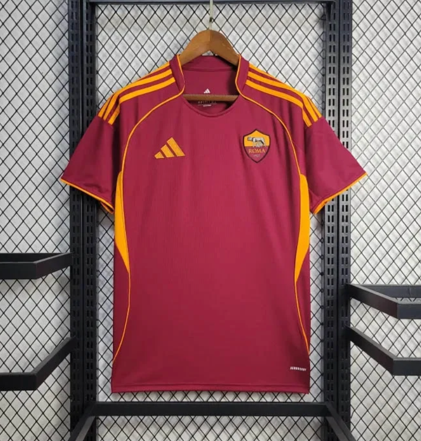 2025/2026 Roma Home Football Shirt
