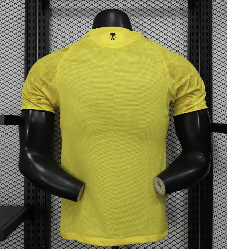 2025/2026 Player Version Al-Nassr Home Football Shirt