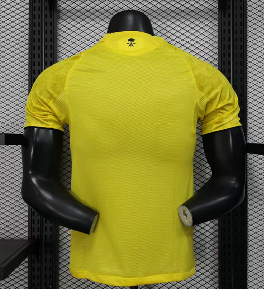 2025/2026 Player Version Al-Nassr Home Football Shirt