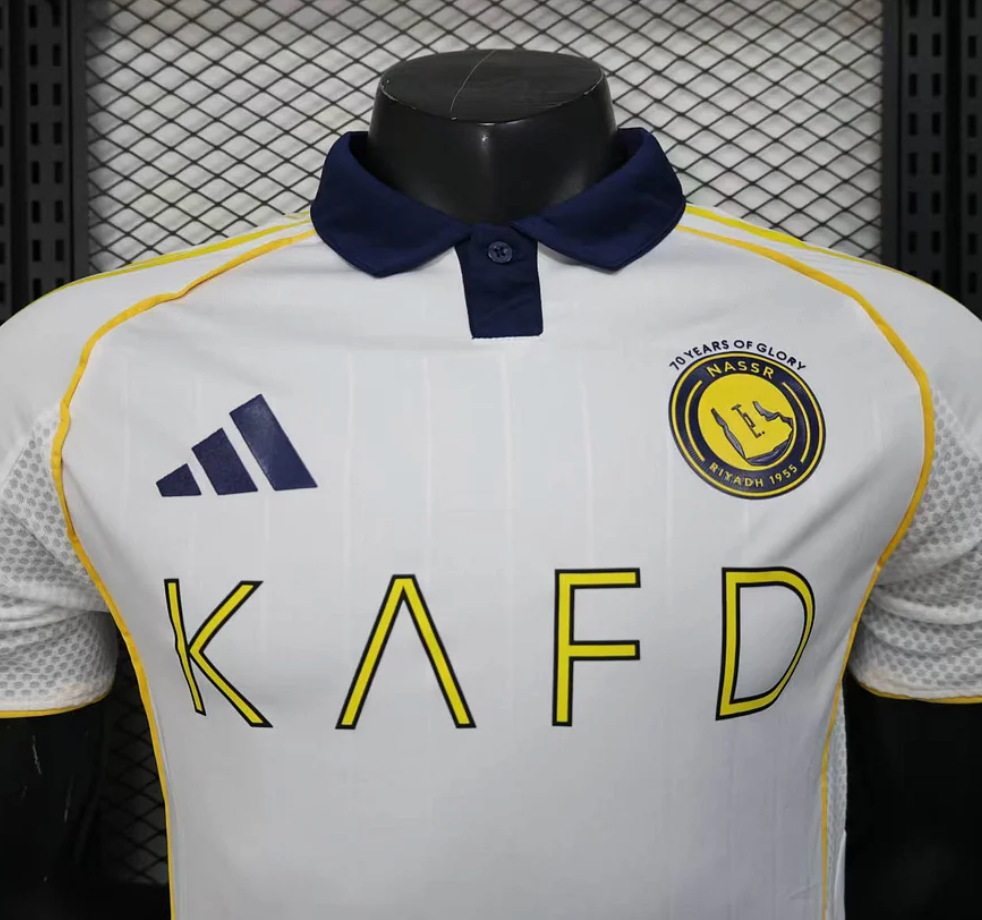 2025/2026 Player Version Al-Nassr Third Away Football Shirt