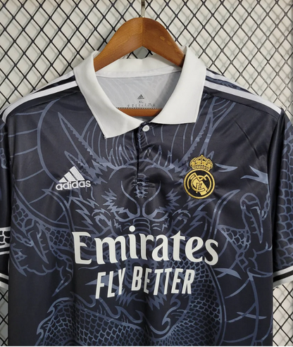 2023/2024 Real Madrid Chinese Dragon Black Football Shirt