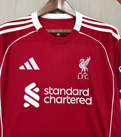 2025/2026 Liverpool Home Soccer Jersey