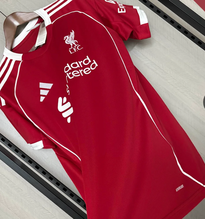 2025/2026 Liverpool Home Soccer Jersey