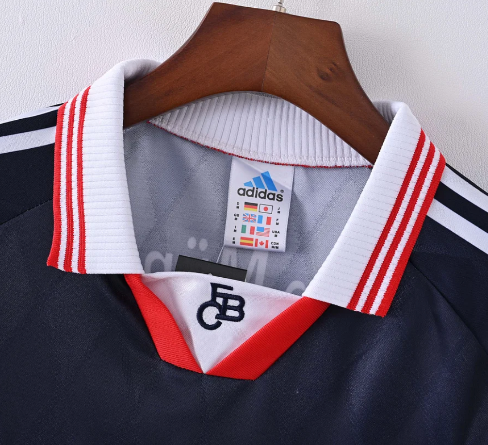 1997/1999 Retro Bayern Munich Home Football Jersey